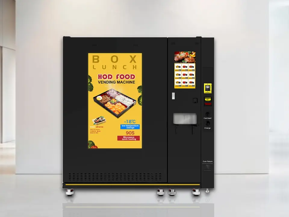 Máquina Expendedora Automática de Comida Preparada Caliente